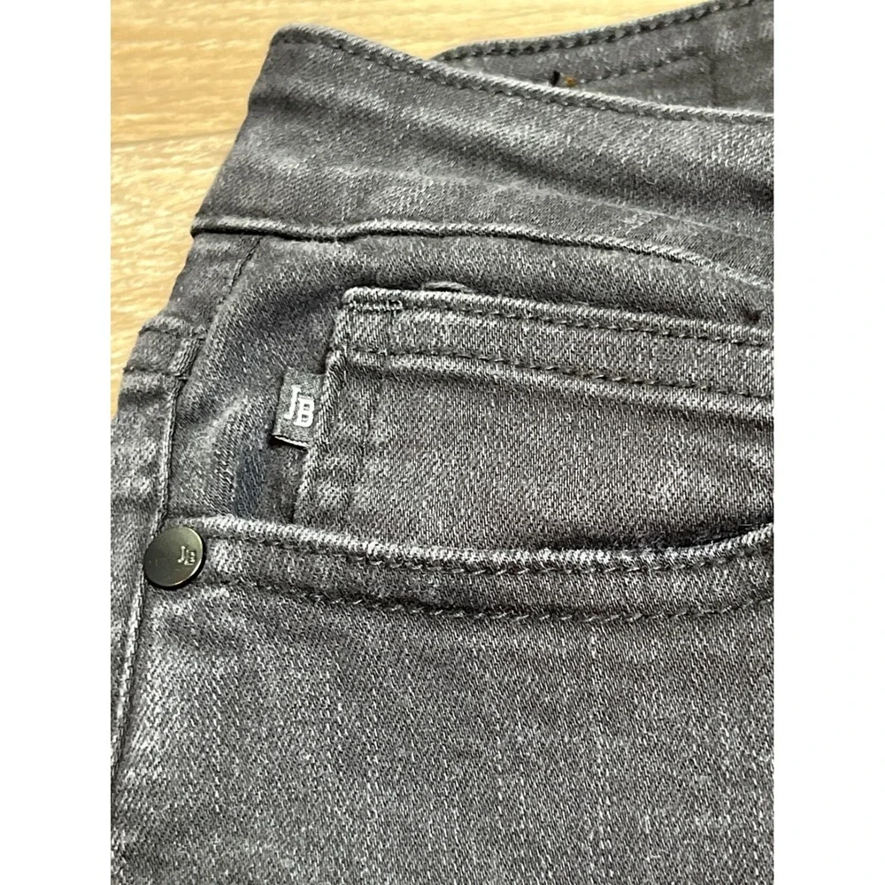 Judy Blue Capri Fit Black Denim Jeans Stretch Cropped Pants Minimalist Sz 15/32